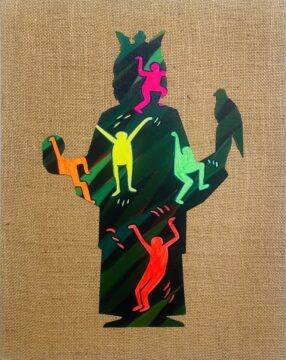 Omaggio a Haring - Stupor Mundi - Massimo Melicchio